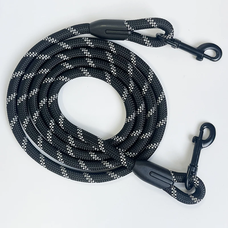 Laisse longue pour chien, pour l'entraînement des chiens, fils réfléchissants de 2M, 5M, 10M, laisse pour chien et chat, cordon de contrôle à nouer, rappel d'entraînement
