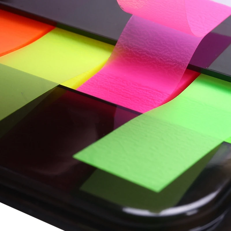 Tearable Colored Memo Pad Sticky Notes Cute Self-Adhesive Paper Label Sticker Bookmark Stationery