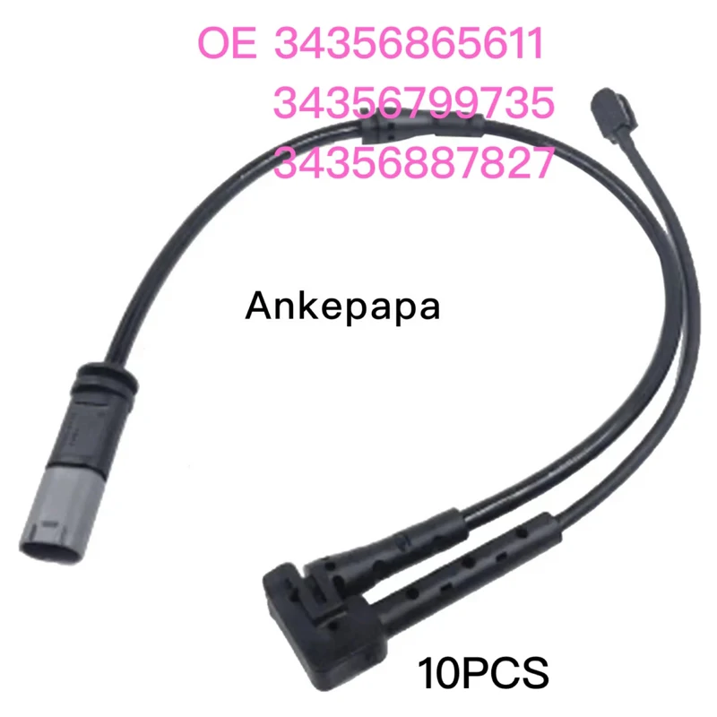 10PCS OE 34356865611 34356799735 34356887827 Brake Pad Sensor for Mini Cooper F55 F56 Brake Pad Wear Warning Contact