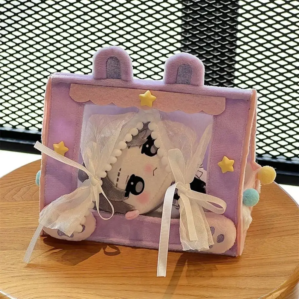 

Desktop Ornaments Doll Tent Scene Model Doll Furniture Cotton Doll Bed Pretend Play Miniature Doll Sleeping Bed Girl Gift