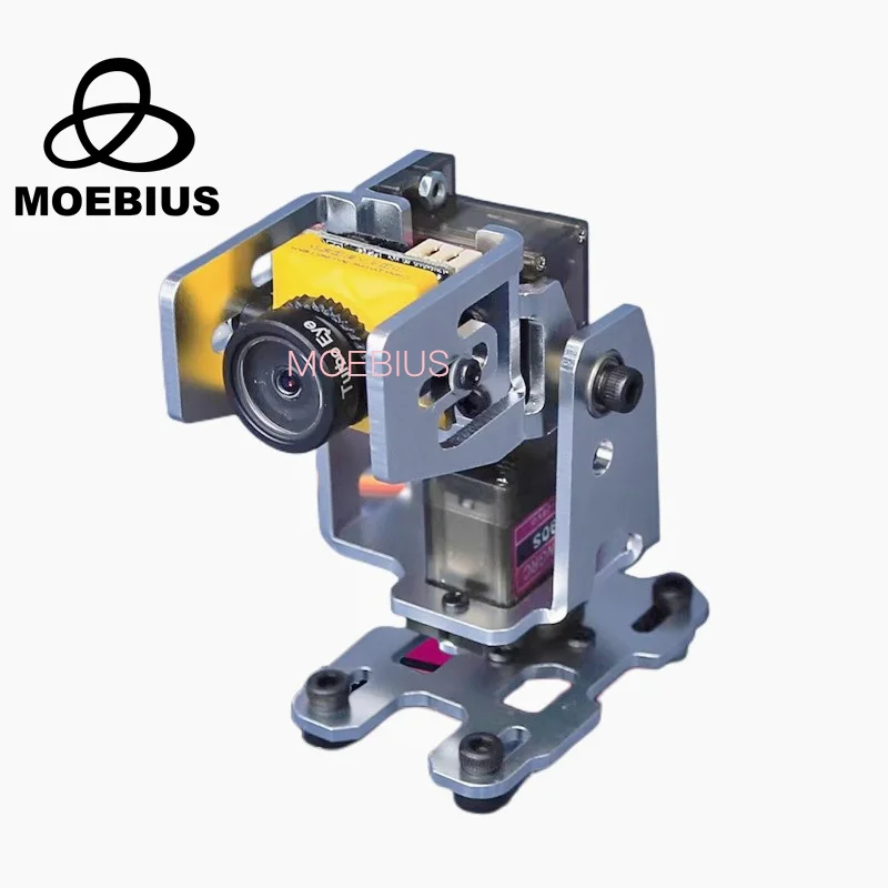 Servos de metal pan tilt suporte direção motor sky end fpv cabeça rastreamento dupla eixo aeronave modelo câmera