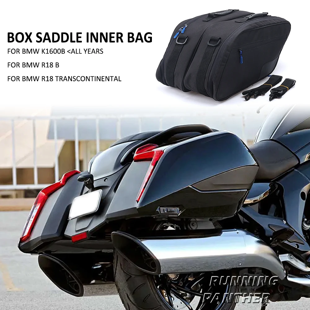 

NEW Motorcycle Waterproof Side Case Box Luggage Bags Saddle Liner Inner Bag For BMW R18 B R 18 Transcontinental K1600B K 1600 B