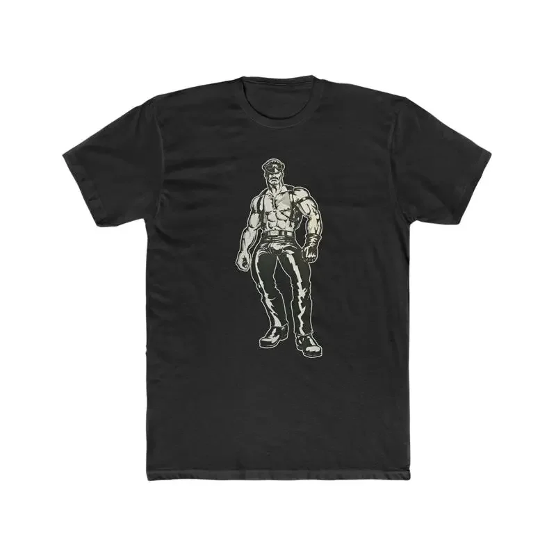 Torro The Hun Gay Leather Men s Cotton Crew Tee shirt Design
