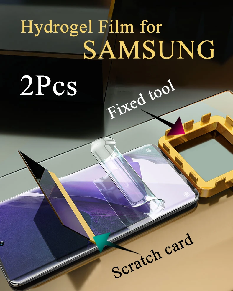 S23Ultra S22Ultra Soft Hydrogel Film For Samsung S20 S21 Ultra 20FE S21FE S10E S10 5G HD Screen Protector Galaxy Note20Ultra 10+