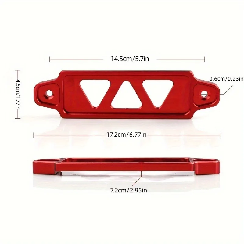 1pcs Automotive Engine Components, Aluminum Material, Battery Fastening Bracket, Battery Fixing Clip, Motorcycle