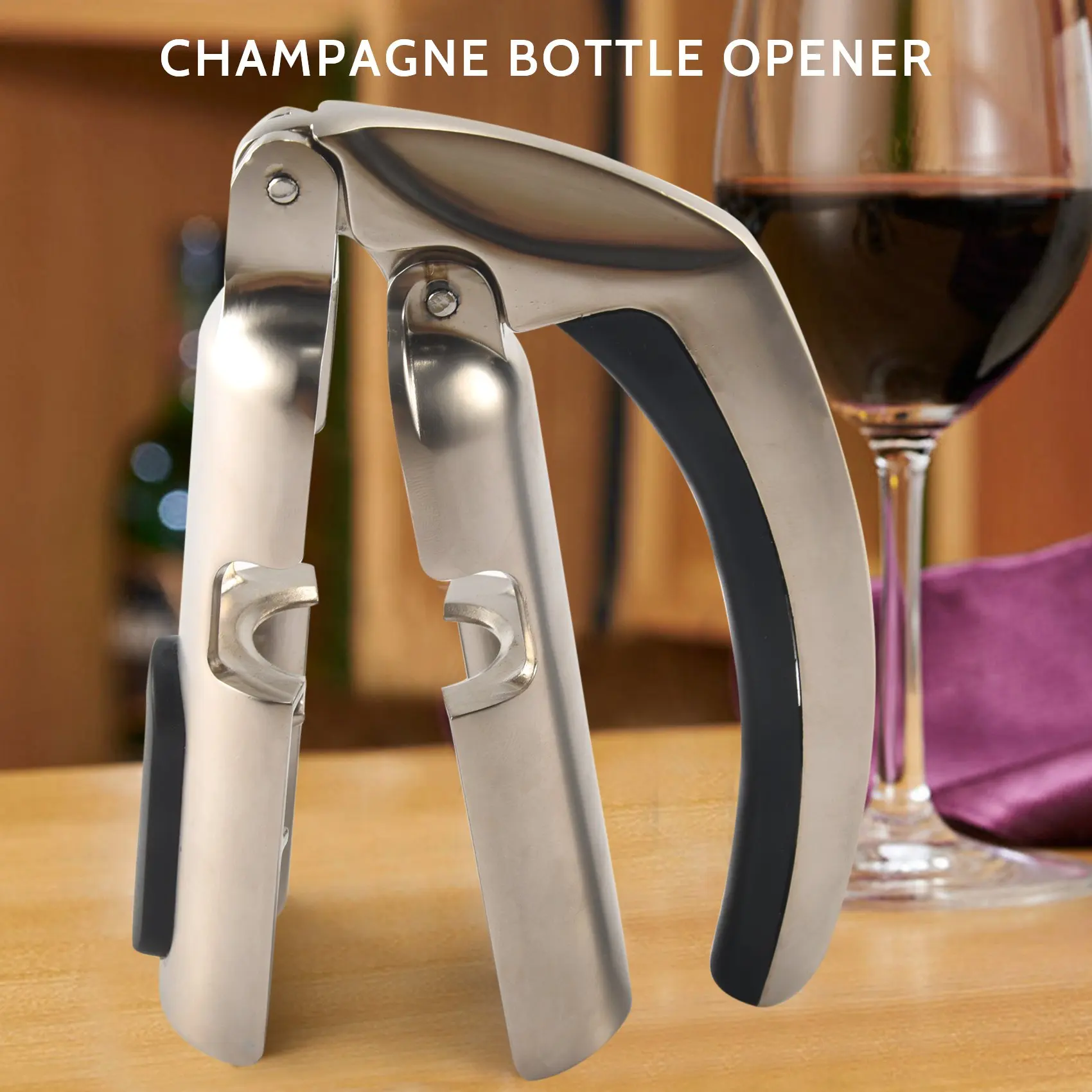 

Champagne Bottle Opener Sparkling Wine Cork Puller for Sparkling Wine, Wine Bottle Opener, Wine Cork Puller