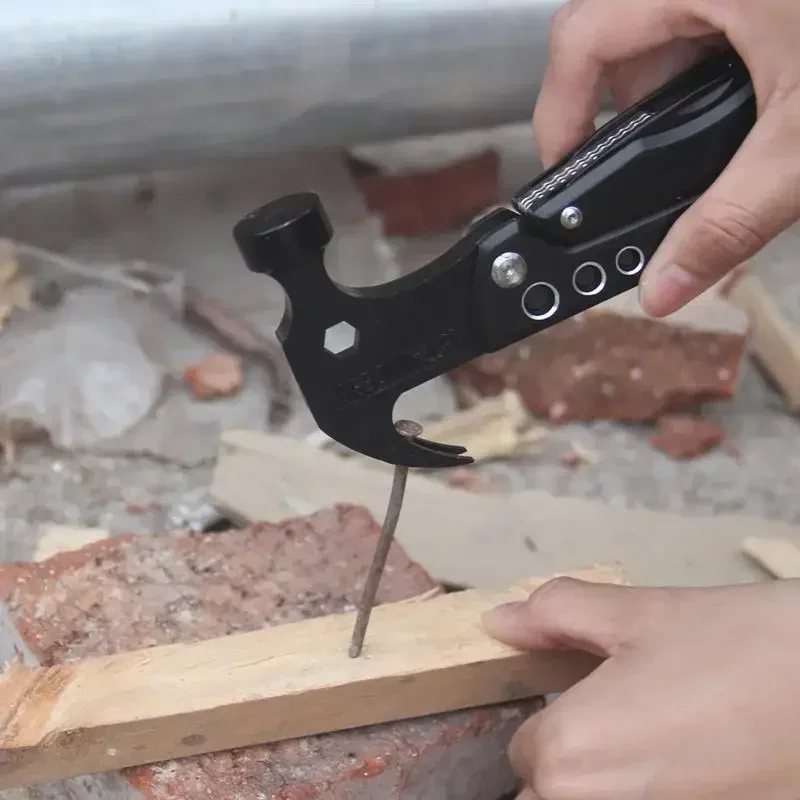 

Gear Claw Mini For Survival Camping Tool Multitool Multifunctional Hammer Ramrod Portable