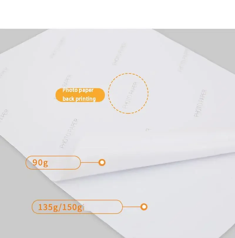 135g / 150g High Gloss A4 Inkjet Printing Photo Paper A3 Sticker Photo Paper A5 A6 Photo Sticker