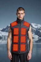 Smart Heating Vest Men Women USB Rechargeable Thermal Jacket Stand Collar Winter Warm Electric Waistcoat Wholesale 21 Heat Zones