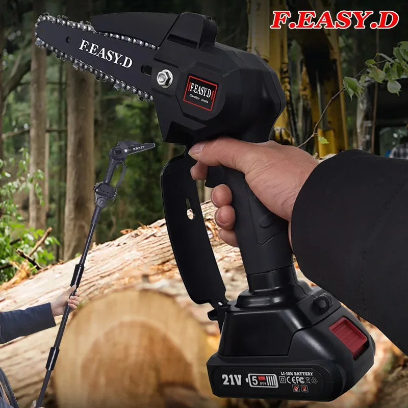 Wholesale in Stock High Branch Saw - New Household Electric, Rechargeable Telescopic High-Altitude Pruning Tool