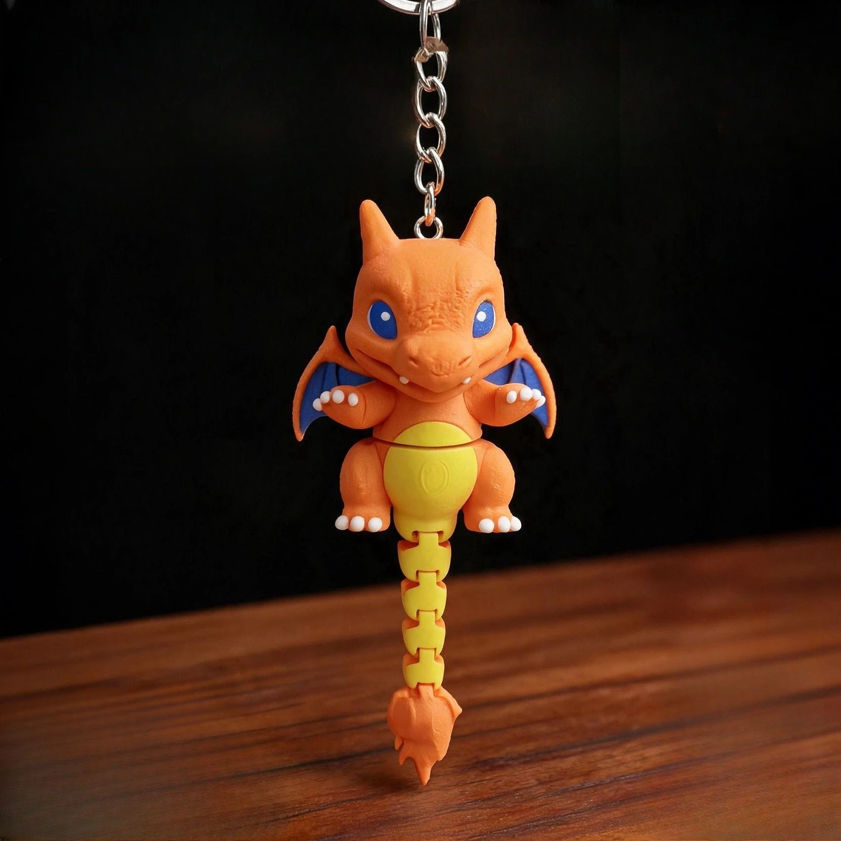 Cosplay Prop 3D Print - Figur Charizard Versi Baru yang Dapat