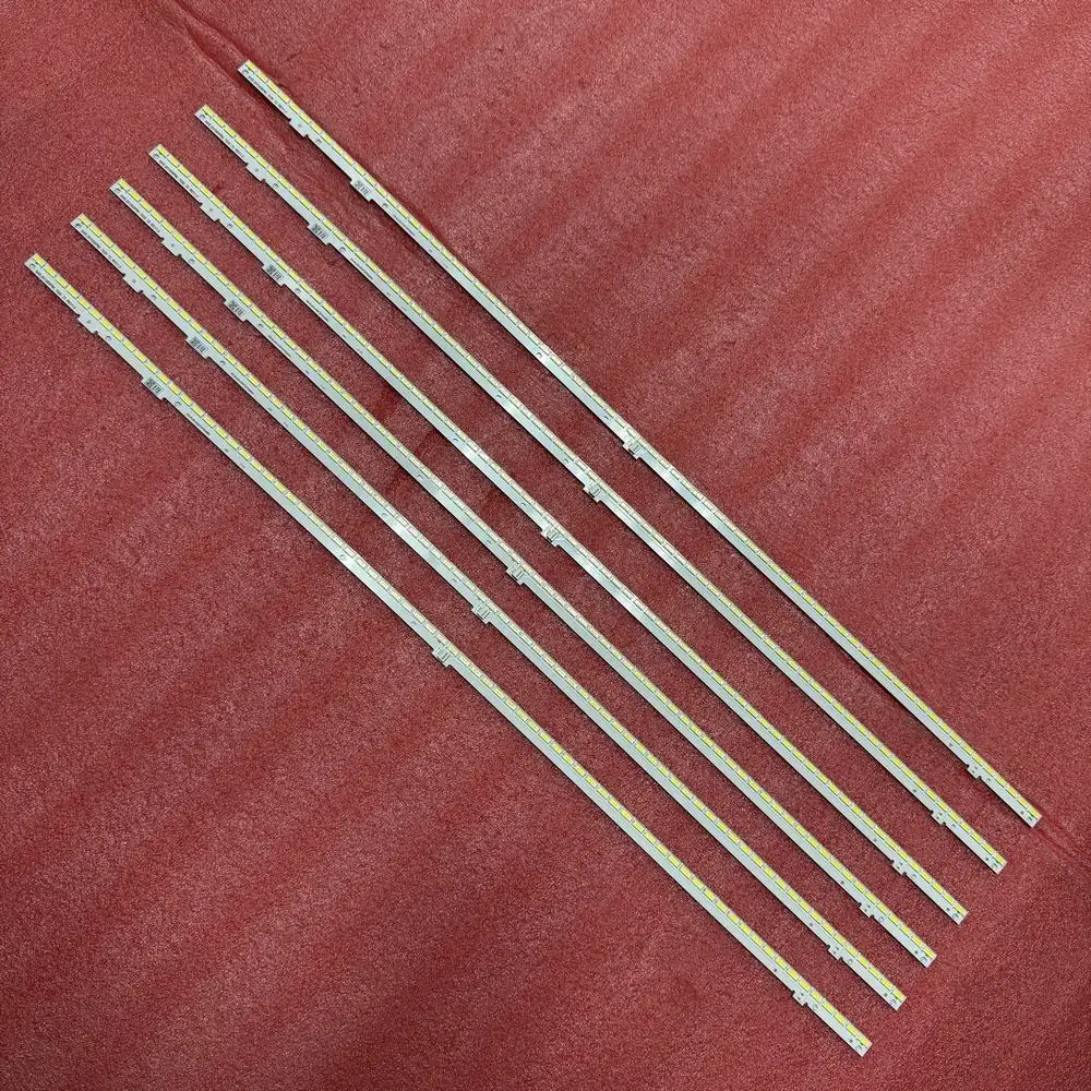6pcs/set LED Backlight strip For SHARP LC-80LE857U LC-80LE757U LK800D3HA80V 2013SSP80 7030 72