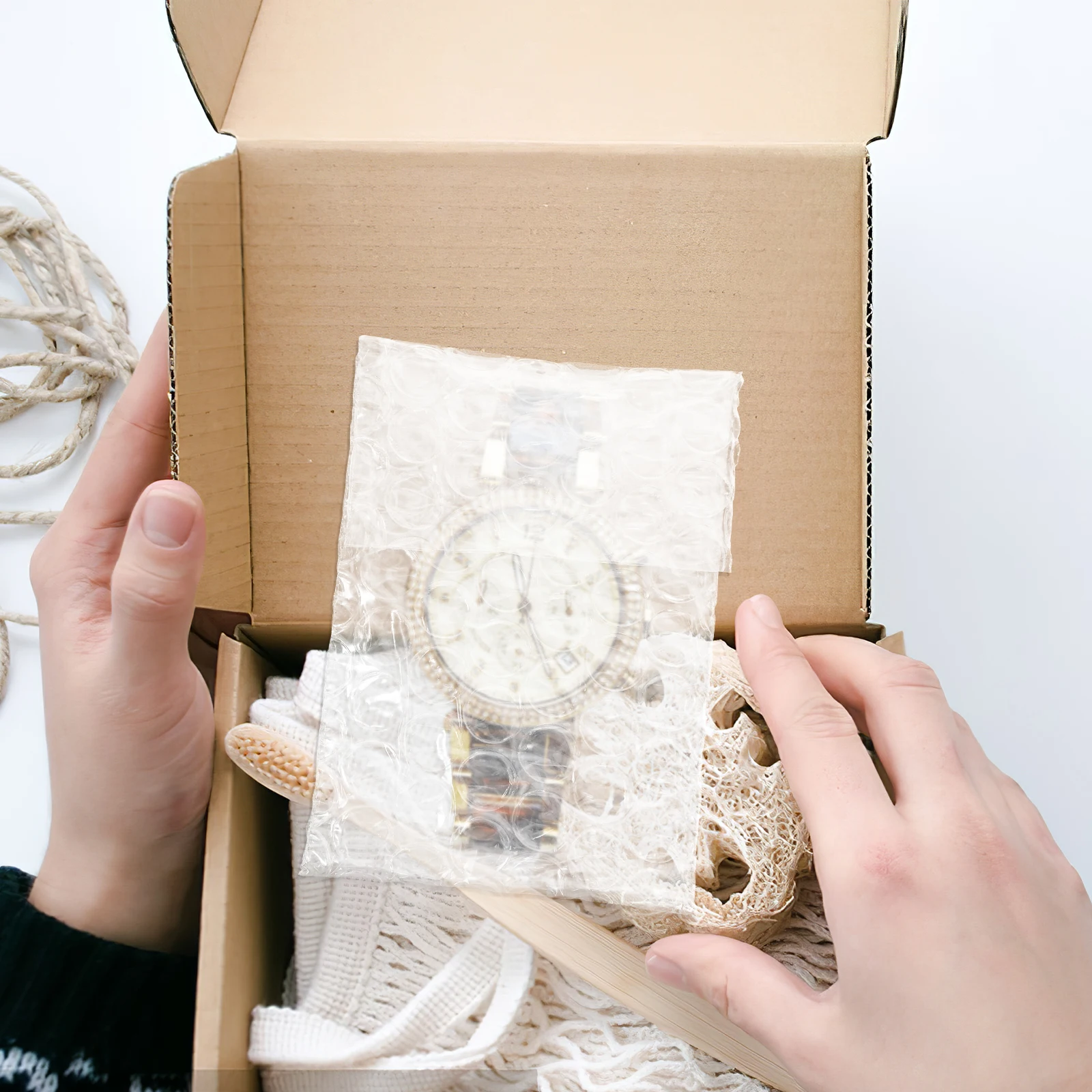 50 stuks schokbestendige gewatteerde enveloppen versterkte afdichting plastic mailers voor sieraden sokken handgemaakte M-verpakking voor kleine bedrijven