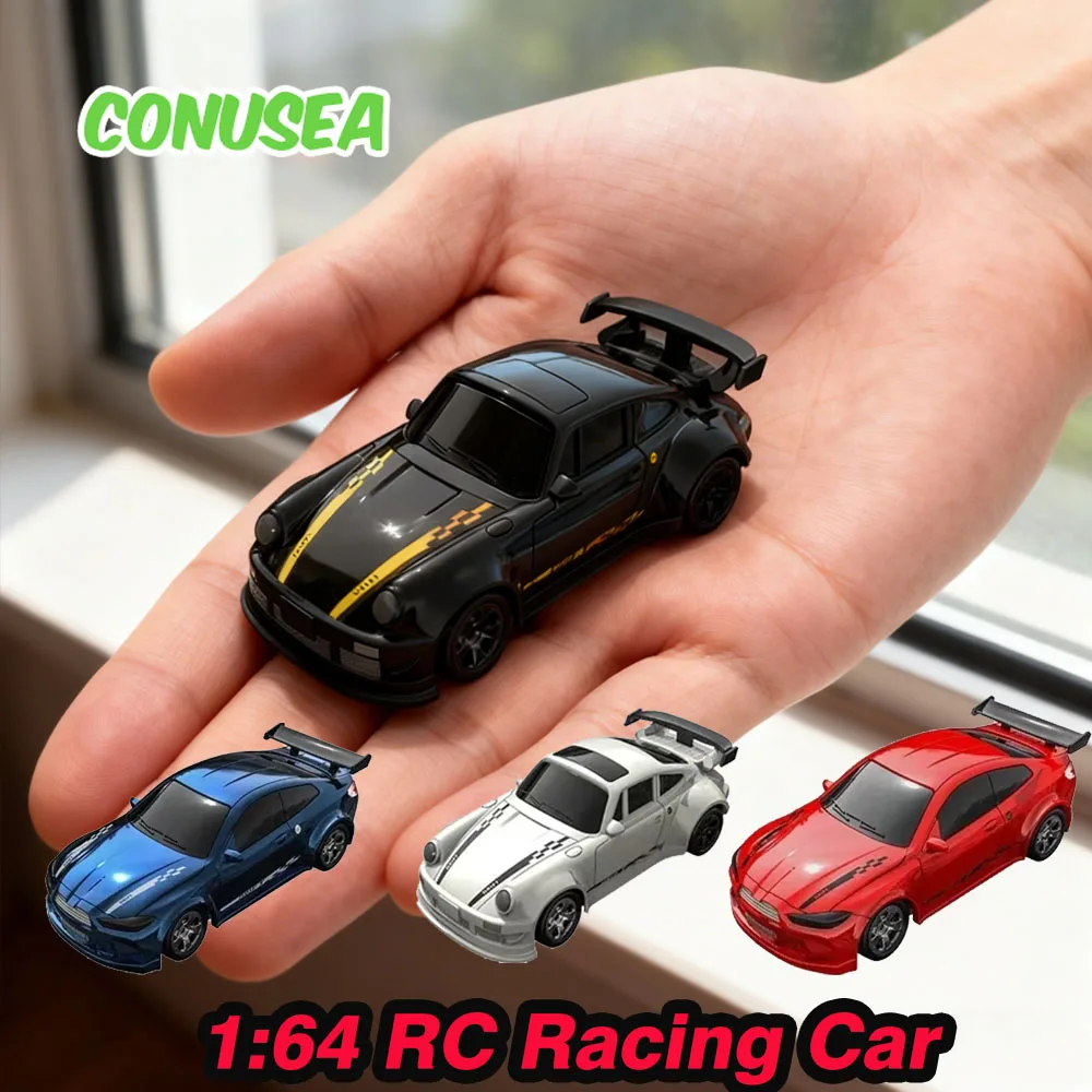 

1/64 Mini Rc Cars Remote Control Drift Car High Speed 2.4G Desktop Radio Controlled Mini Racing Vehicle Toy Models for Boy Kids
