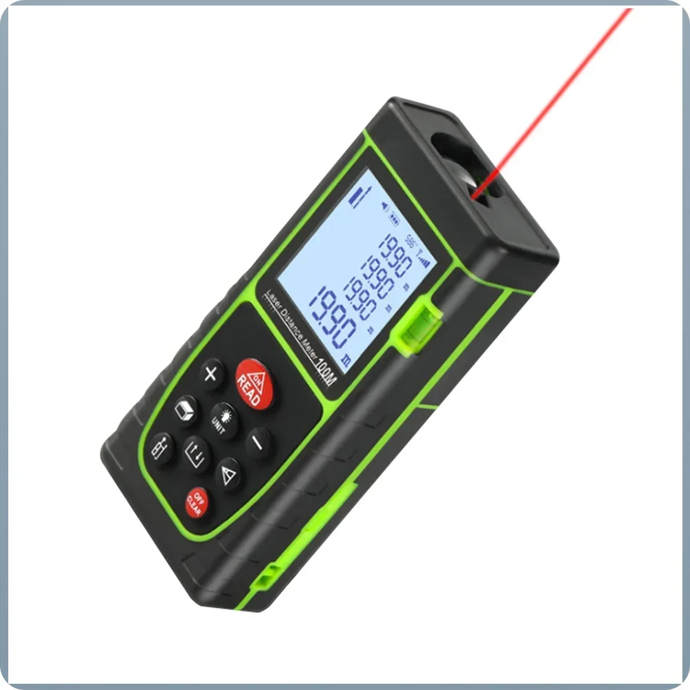 Laser Afstandsmeter 40M 60M 80M 100M Afstandsmeter Tapeafstandsmeter Build Meet Apparaat Liniaal Testtool