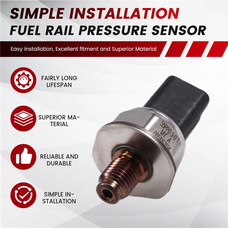 Capteur de régulateur de pression de Rail de carburant 55PP03-01 55PP0301 9307Z507A pour système Diesel Ford Ssangyong Rexton Renault