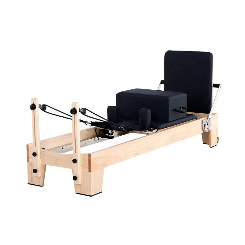 2025 New Wholesale Commercial Pilates Set, YTYIN Gym Equipment Reformer with Chair for Studio #6