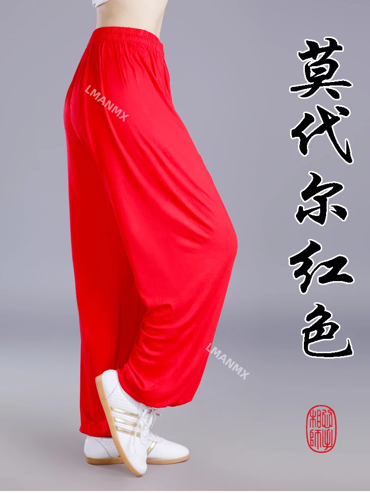 Taiji Martial Arts Hosen Männer und Frauen Modal Yoga Hosen Fitness Hosen kung Fu kurze Laufhose