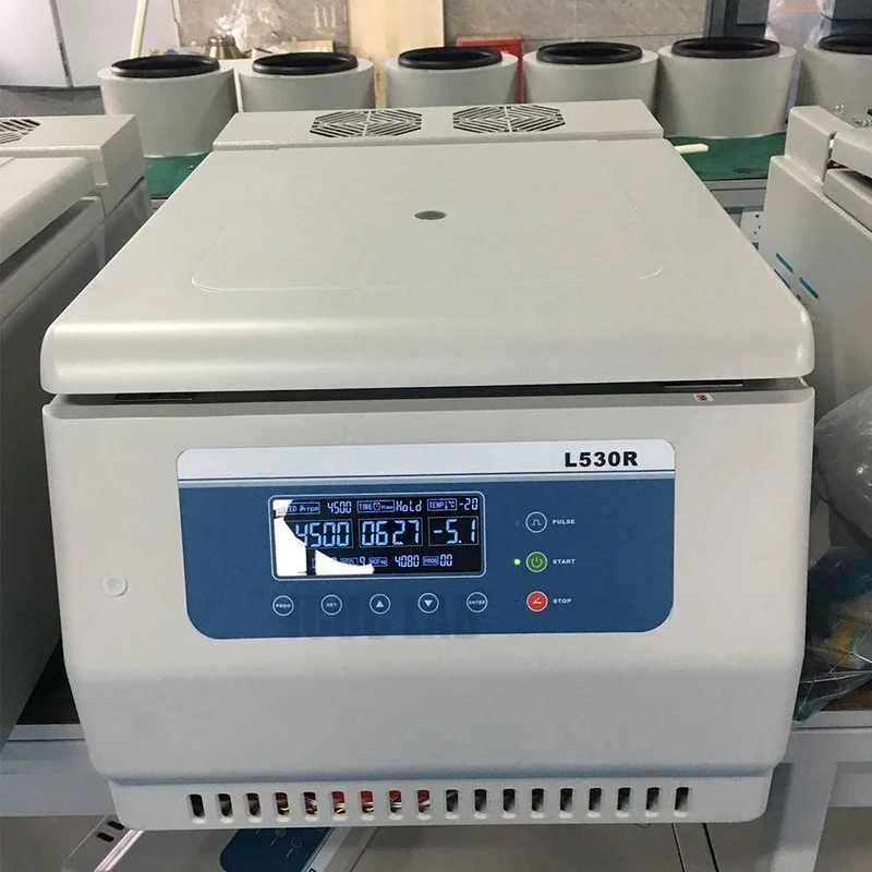 آلة الطرد المركزي المبردة لعلم الأحياء السريري منخفضة السرعة L530R المستخدمة في مختبر مستشفى الطب