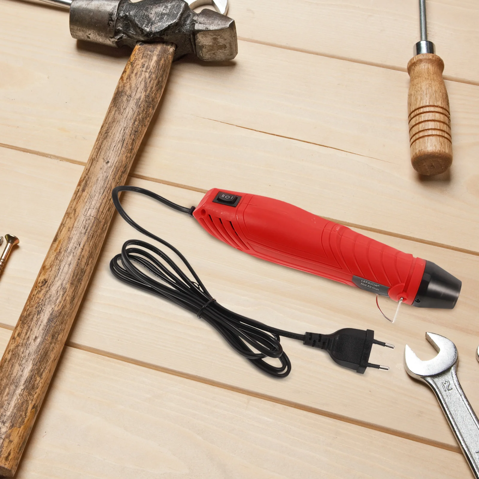 ポータブル熱溶接プラスチック機械多用途車の修理用シュリンク包装 DIY コード付きハンドヘルドブロワー装置