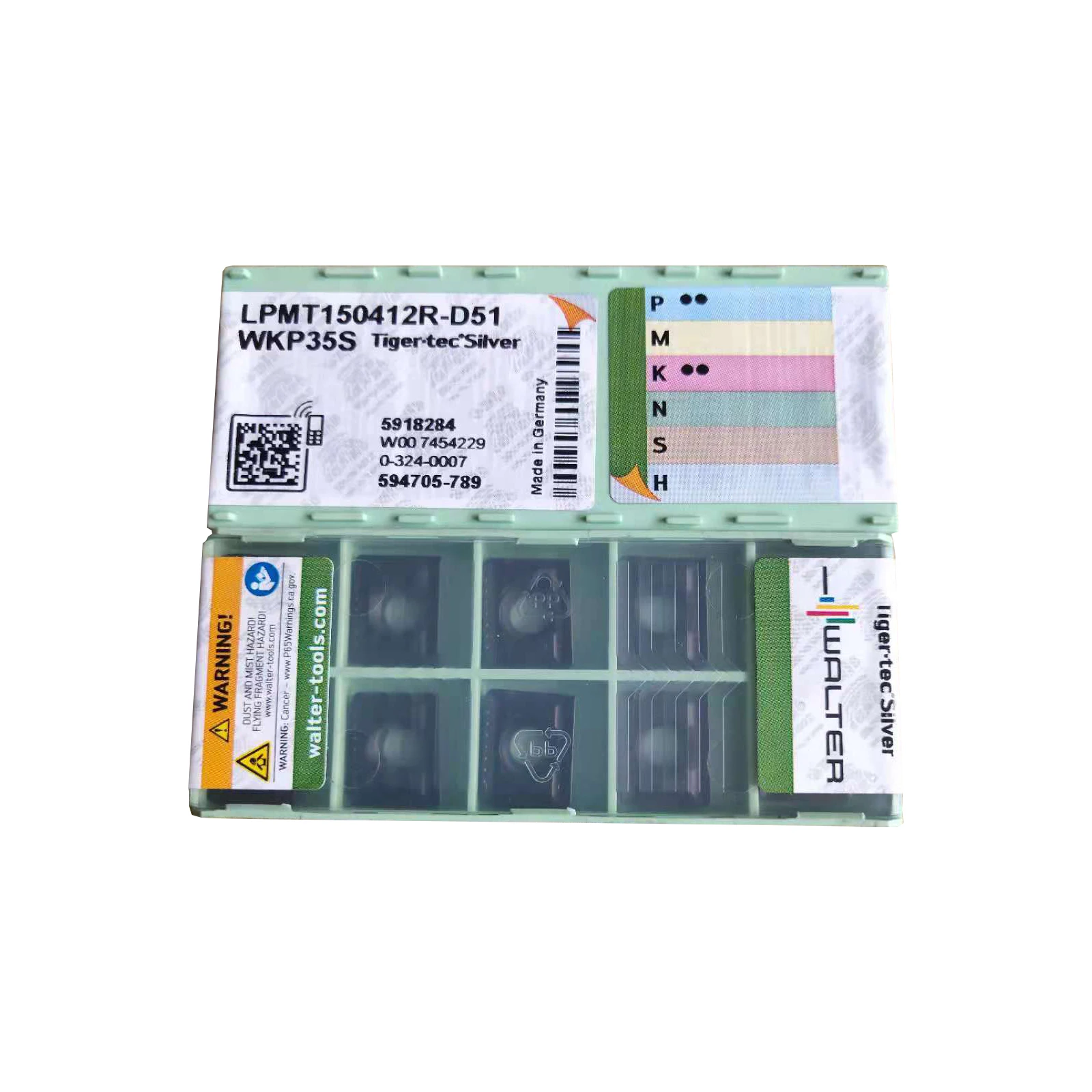 

100% Original LPMT Series 1504/150412R D51 WKP35S/WSM35/WAP35/WSP45S Milling Insert