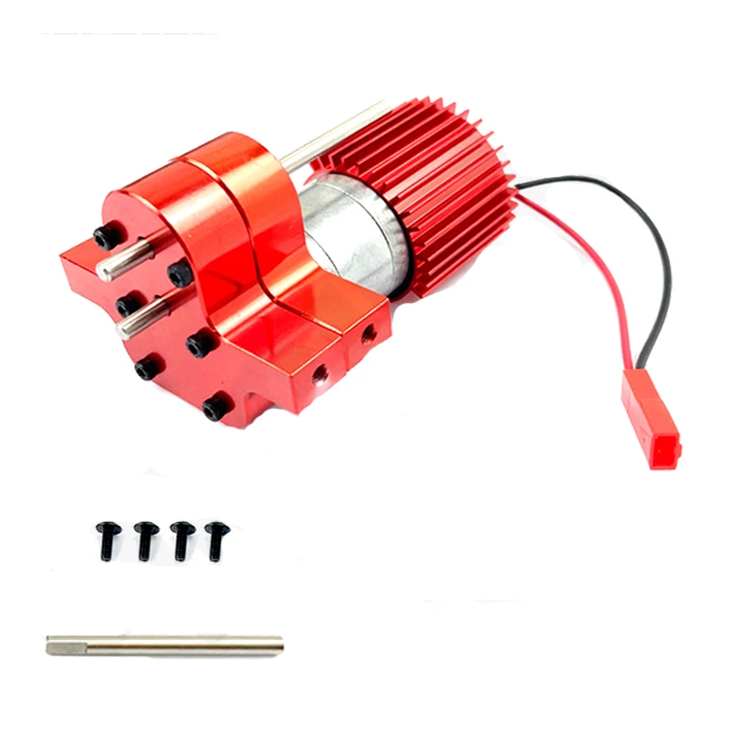 علبة تروس نقل المعادن 370 محرك بالوعة الحرارة لتقوم بها بنفسك ترقية أجزاء الملحقات لسيارة MN D90 D91 99 99S WPL B14 B24 C14 C24 C34 RC #2