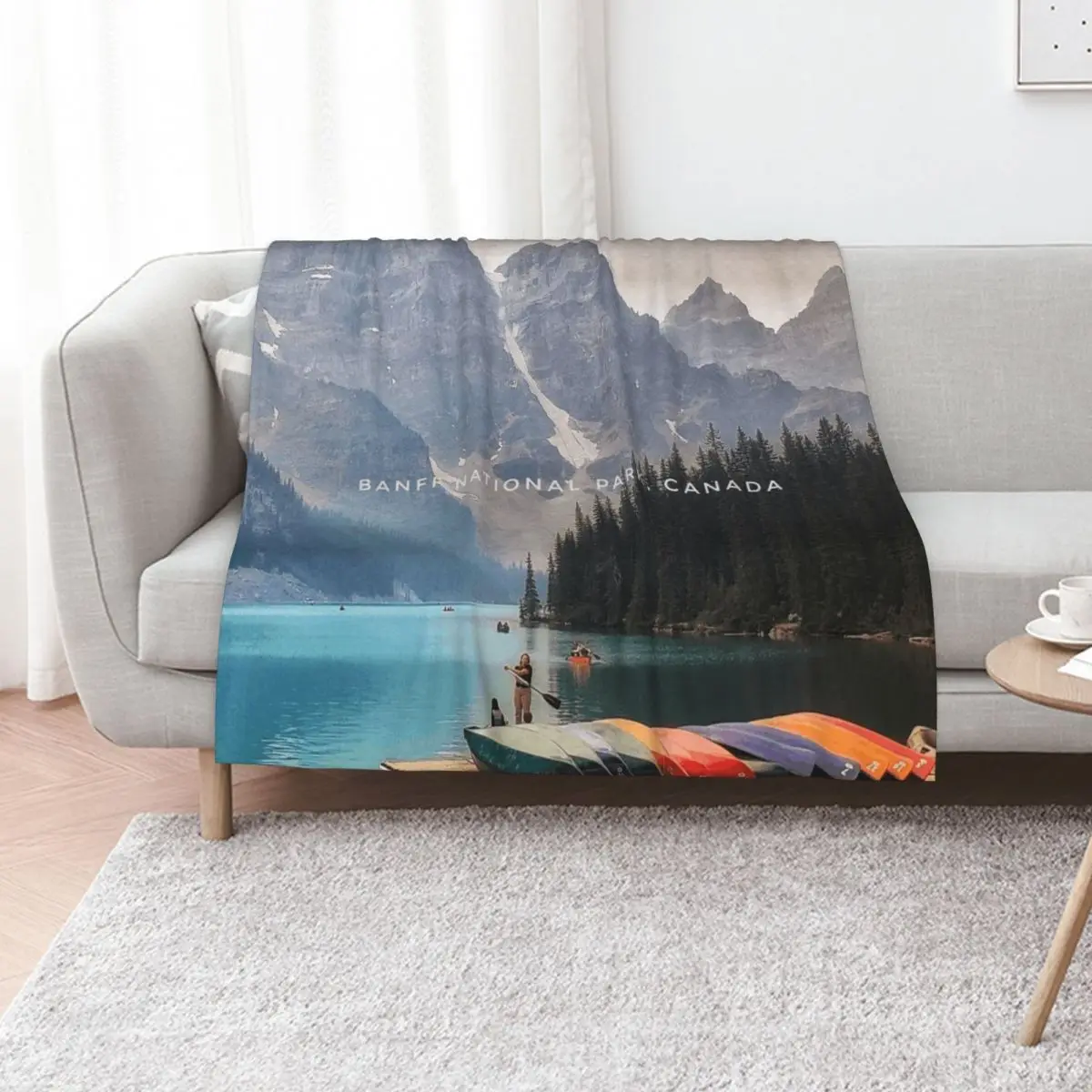National Parks Canada Throw Blanket Picnic Giant Sofa Large cosplay anime Hairys Quilt Blankets