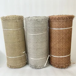 2024 neue Farben indonesische Kunststoff Rattan Rohr Gurtband Rolle Korb weide Outdoor Stuhl Tisch Möbel Reparatur material exklusiv