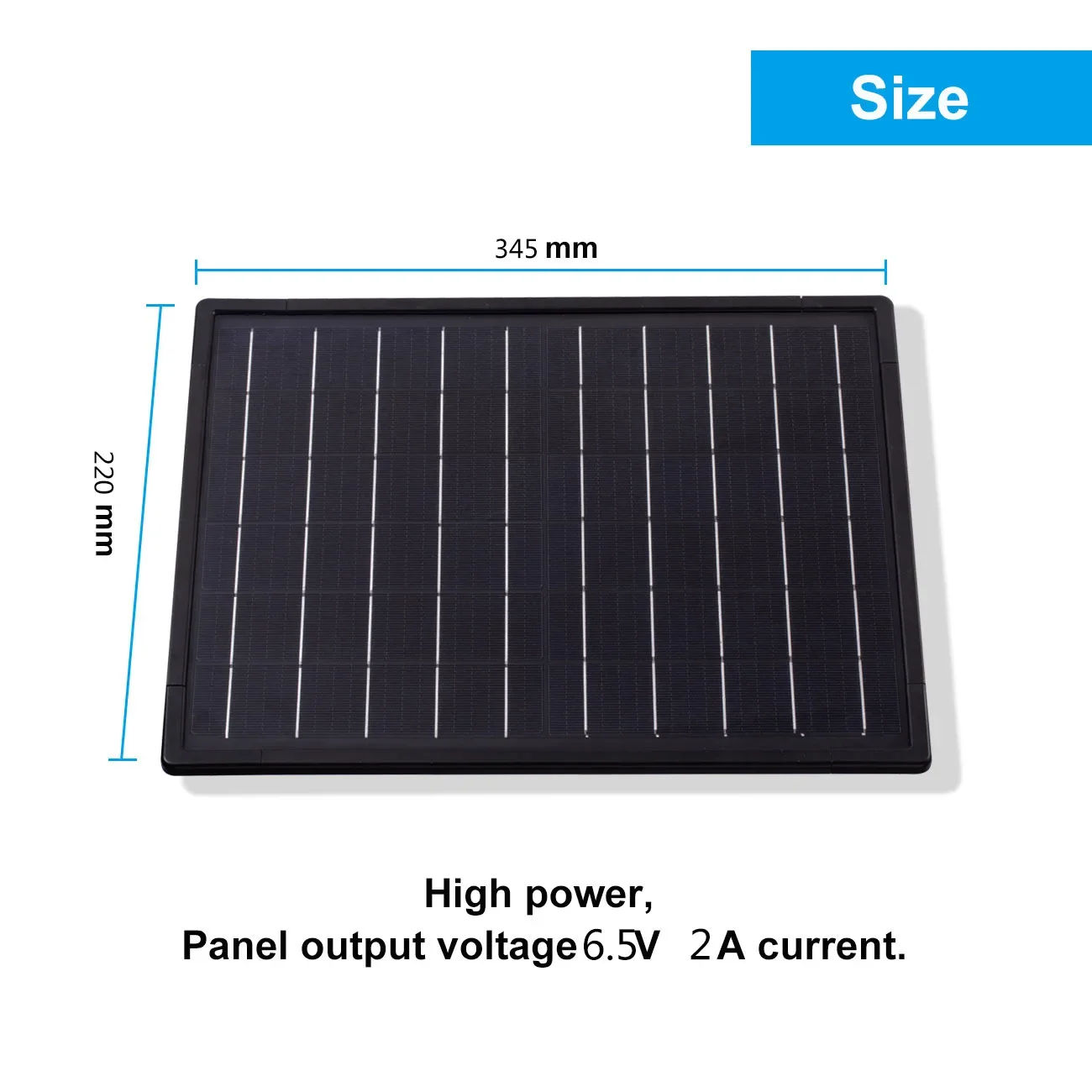 12W Miniature Solar Panel-Powered 18AH Outdoor Waterproof Charger with USB 5V 12V 1A for 4G Router WiFi Security IP Camera