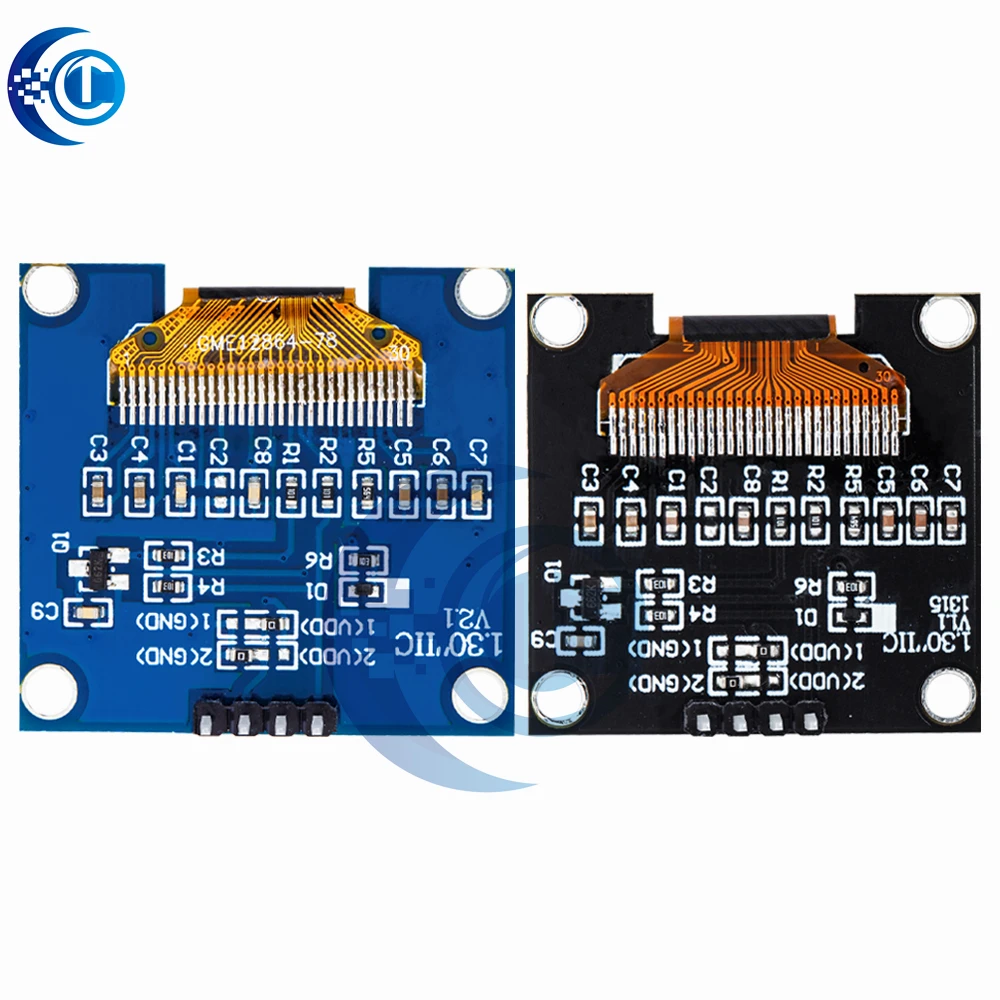 1.3 بوصة oled IIC المسلسل الأبيض OLED وحدة عرض 128X64 I2C SSD1306 12864 شاشة LCD مجلس VDD GND SCK SDA لاردوينو