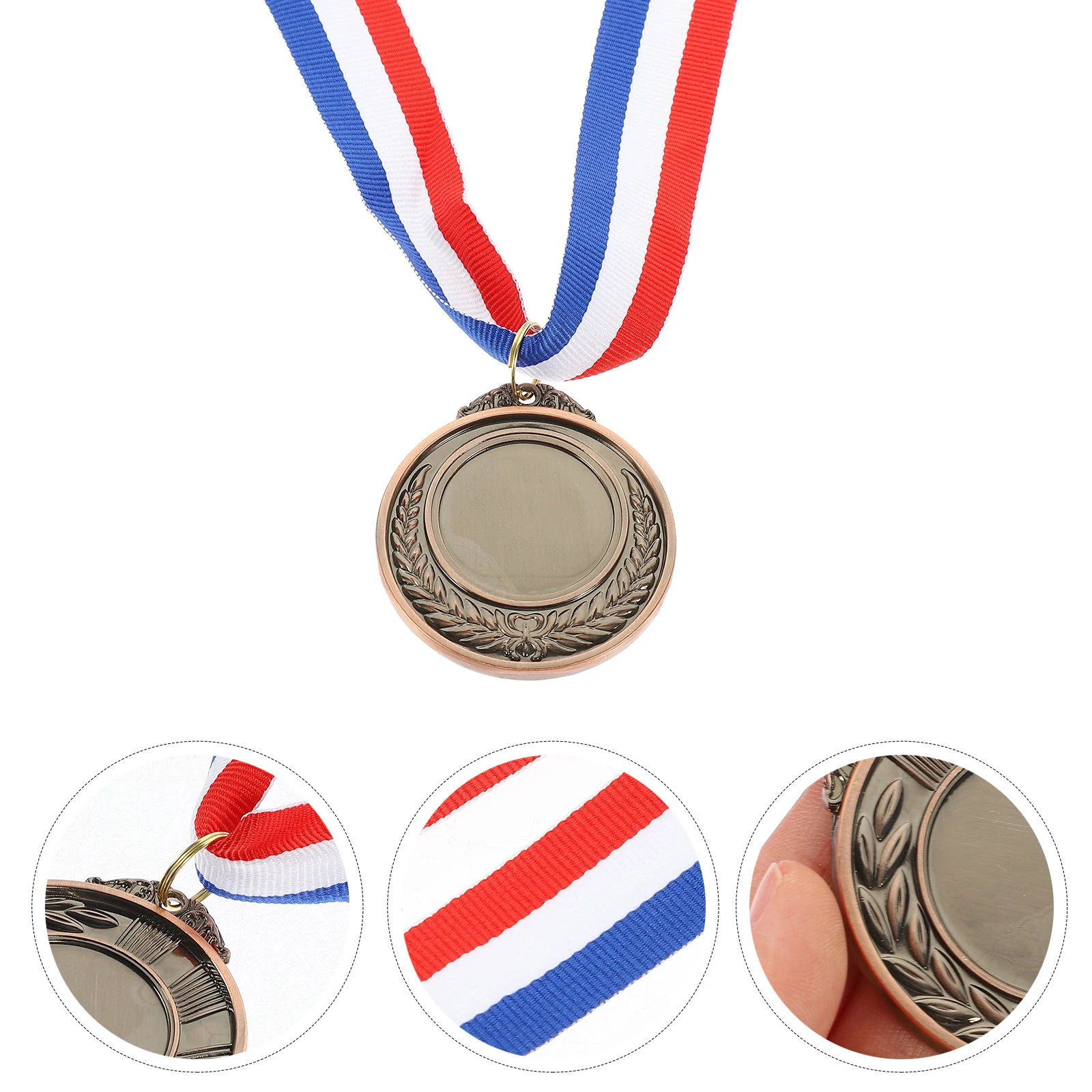 

24pcs Metal Medals Student Sports Match Medal For Competition Reward Prize Iron Medals For Awards Parties Decor