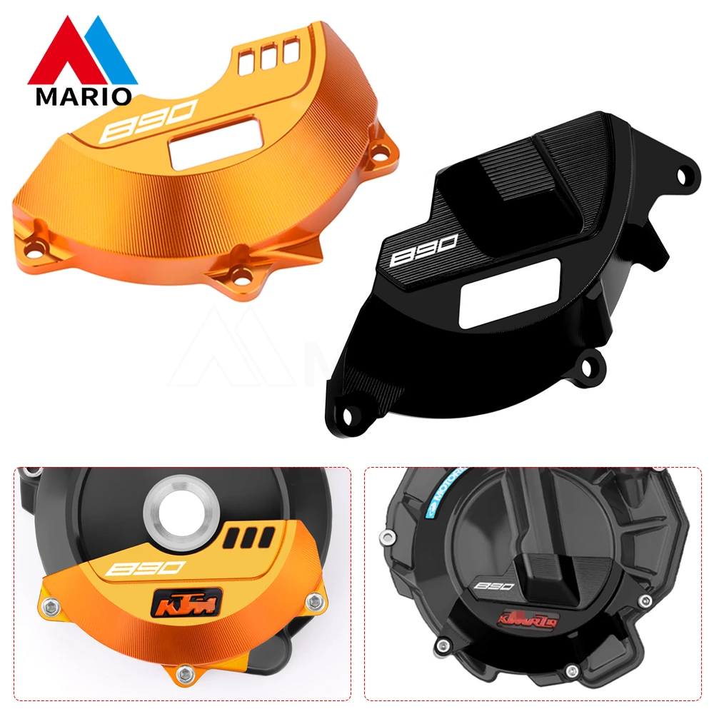 Motorcycle Clutch & Engine Cylinder Cover Guard Protector For KTM 790 DUKE 890 DUKE 790 890 duke 2018-2020 2021 2022 2023 2024