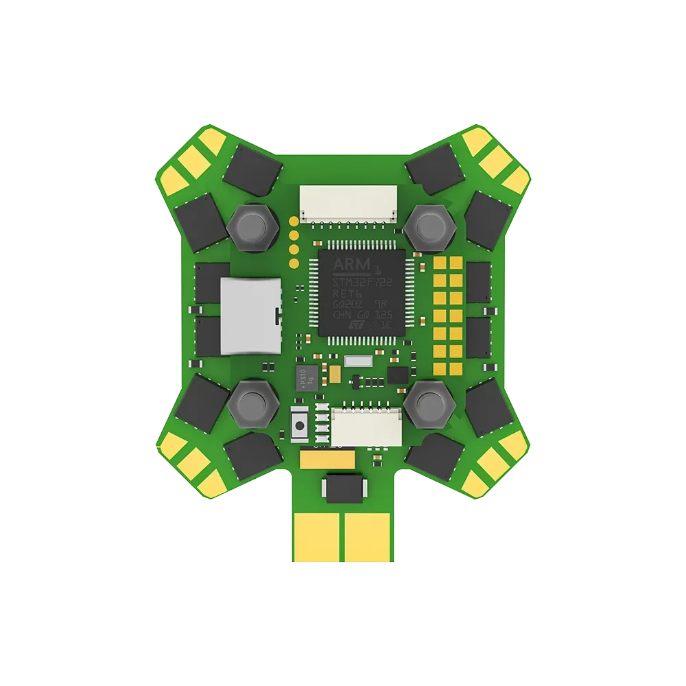 Pila iFlight BLITZ Mini F7 E55R con controlador de vuelo BLITZ Mini F7 V1.2/BLITZ E55R 4 en 1 2-6S ESC para Dron RC FPV