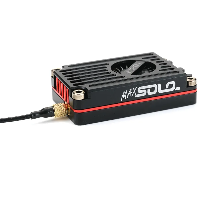 RUSH TANK MAX SOLO 5.8GHz 2.5W High Power 48CH VTX Video Transmitter with CNC Shell for RC FPV Drone Aircraft view 6