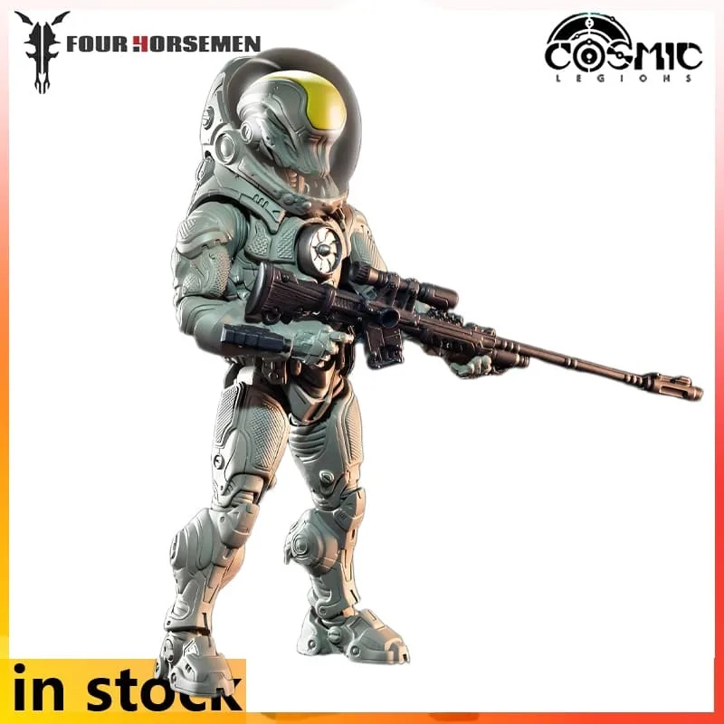 

Four Horsemen Studios Genuine Cosmic Legions Series T.U.5.C.C. SENTRY Collectibles Movable Finished Product Model As A Gift