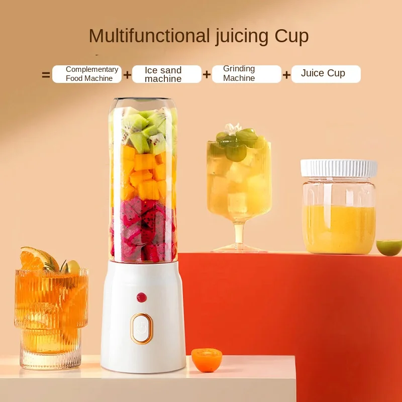 Portable  Blender For Kitchen And Home  Wireless Electric Fruit Juicer Machine Shakes and Smoothies Personal Travel Blender