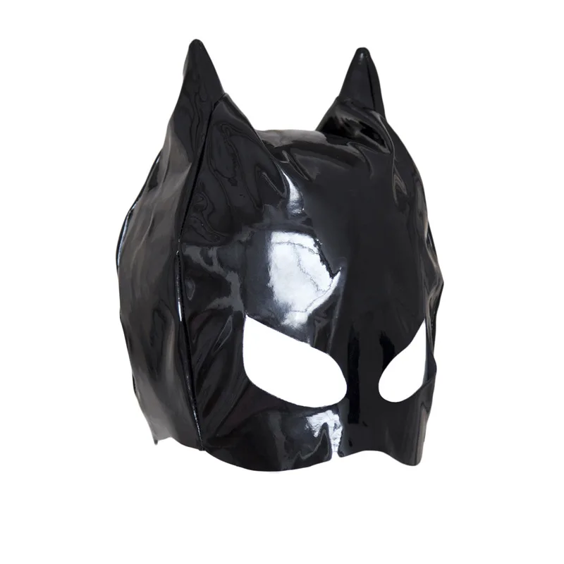 Bat Mask Headgear Latex Material Adult Halloween Cosplay Props Bruce Wayne Full Head Mask Masquerade Camouflage Party Costume