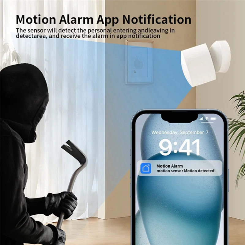 SQPP-Human Presence Detector Tuya Sensor Home Ultra Low Power Millimeter Wave Radar Breathing Motion Detection ZIGBEE