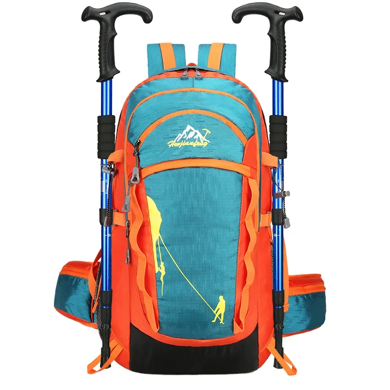 Mochila de viaje para deportes al aire libre, bolsa de lona para montañismo, Camping, viaje, escalada, senderismo, hidratación Impermeable