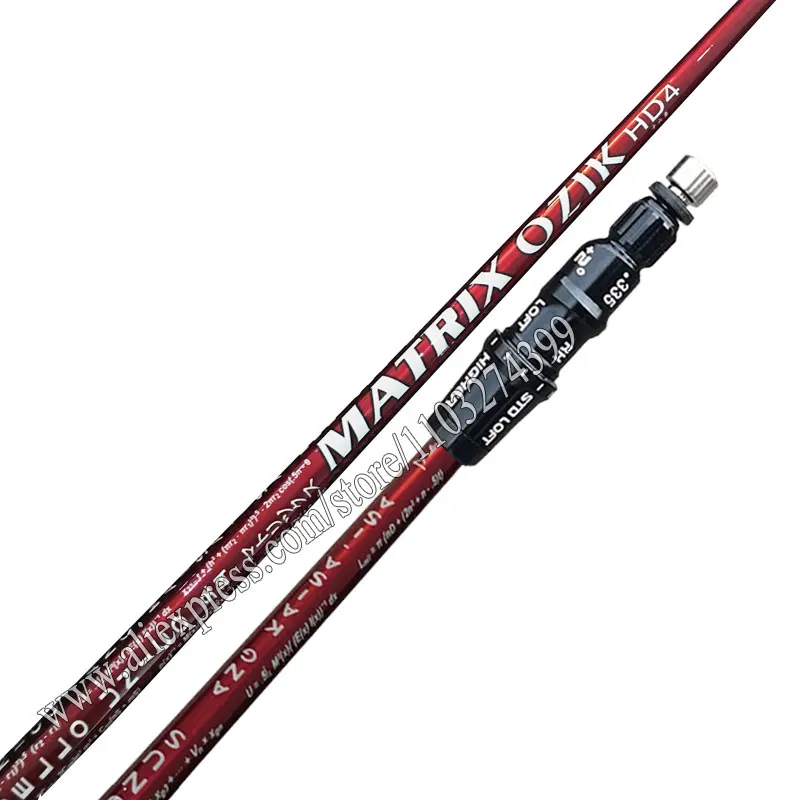 Driver Golf Shaft MA TRIX OZIK4 Graphite Shaft Red Golf Wood Shaft Series Free Assembly Sleeve Golf Accessories Clubs Shaft