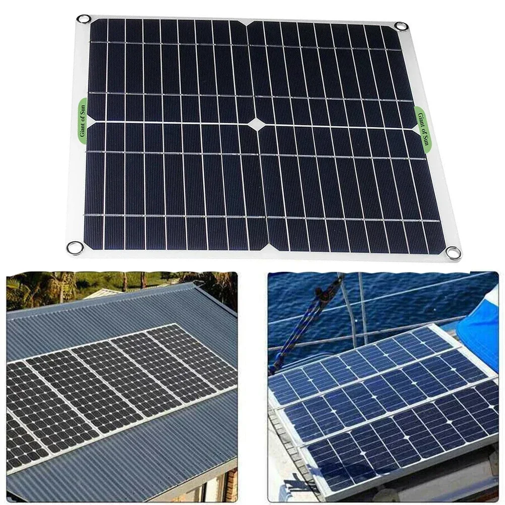 Monocrystalline Silicon Solar Panel Kit  200 Watts  Efficient Power Generation  Suitable for Black Color Scheme