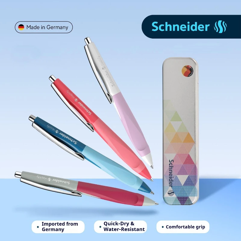 

Гелевая ручка Schneider Dolphin Premium, элегантная деловая ручка с эргономичным дизайном, идеальный корпоративный подарок для профессионалов, к началу учебного года