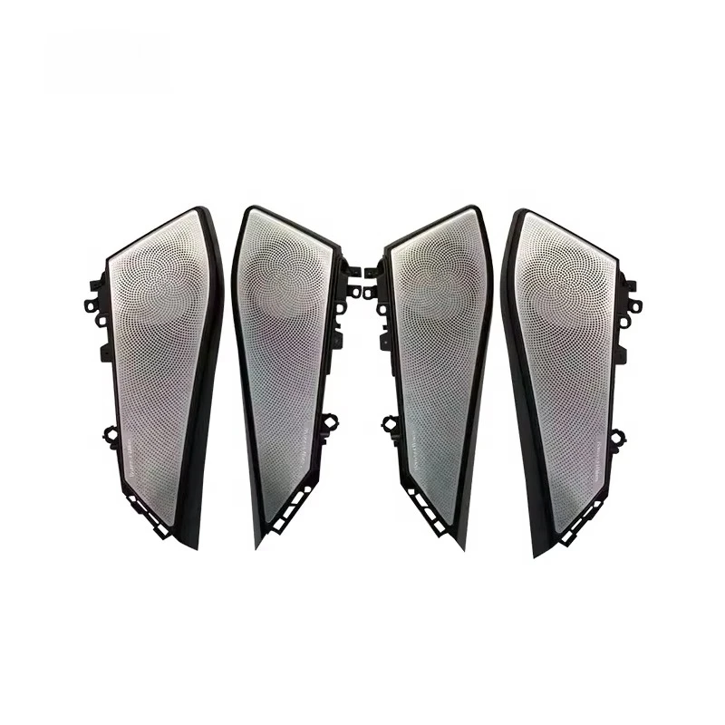 Factory Custom Car Interior Audio System Speaker Cover LED Glow Tweeter Speaker Horn Cover Ambient Light for X6 G06