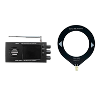 A03R TEF6686 Portable Radio Receiver Full-Band Radio Receiver with 2.8-Inch LCD Display 65-108MHZ FM Digital Radio