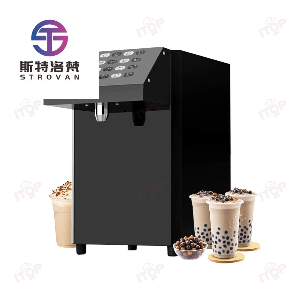 STLW JW رائجة البيع متجر شاي فقاعات استخدام آلة الفركتوز لشاي الحليب آلة كمية