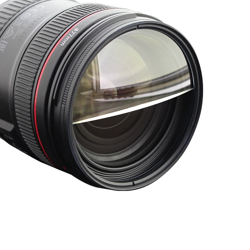 49‑95mm Clear Glass Split Focus Filter,Waterproof Lens Filter With Aluminum Alloy Frame For Focus‑Splitting Shooting
