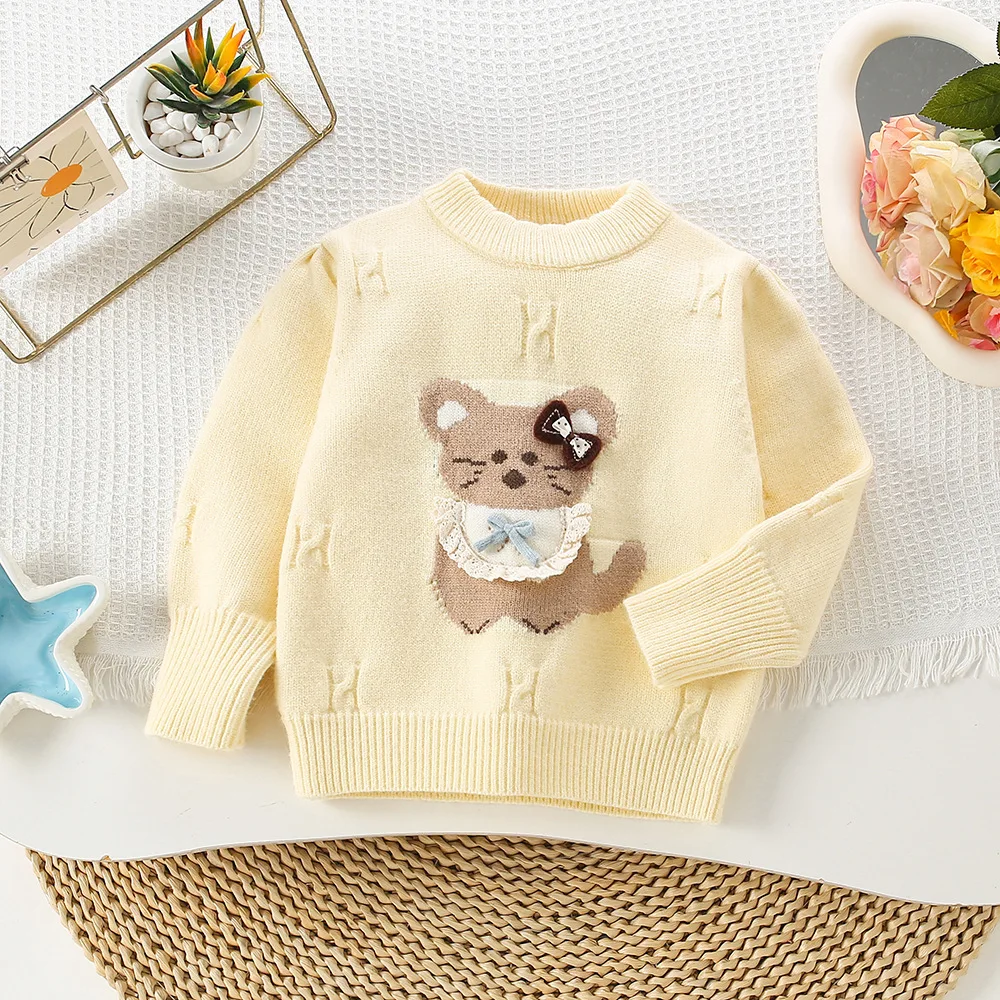 Kids Clothes Winter Sweater Knitwear, Trendy Knit Toddler Boy Girl, Baby Clothes Cozy Essential