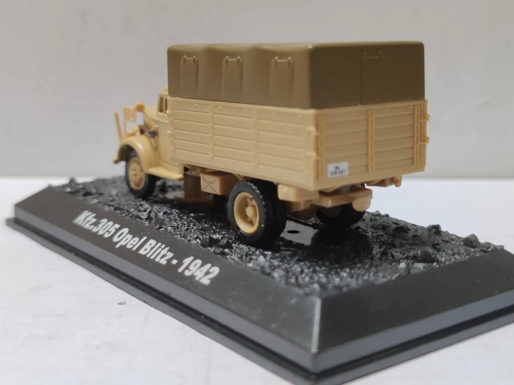 Moulé sous pression 1:72 échelle Amercom Kfz.305 OPEL BLITZ 1942 Opel Blitz camion militaire en alliage moulé sous pression modèle de voiture jouet à collectionner cadeau