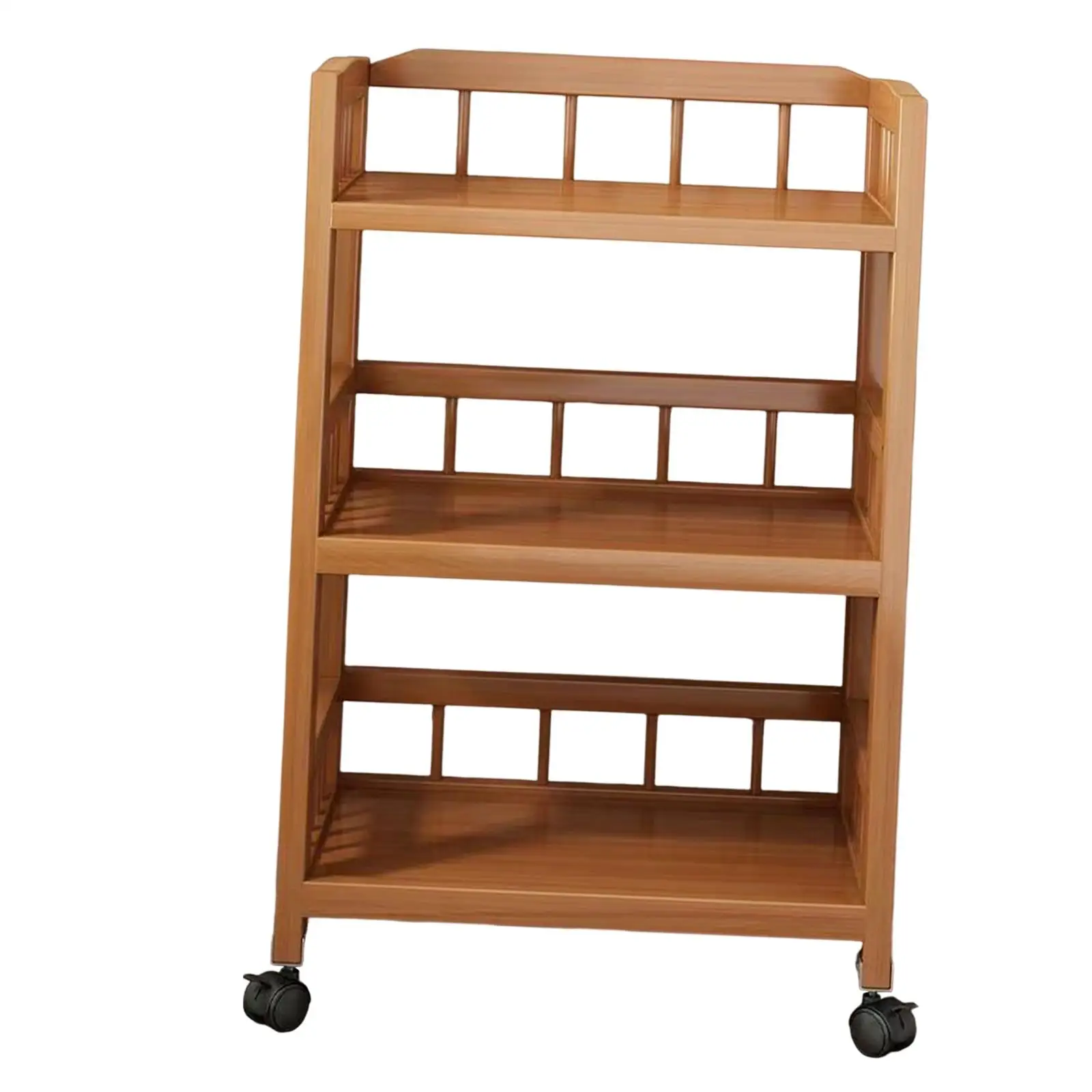 Bamboo Corner Shelf Sturdy Storage Stand 3 Tier Storage Rack Multipurpose