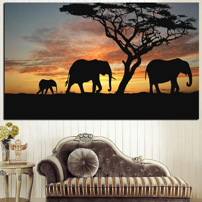 Painel Animais Africanos: A Escolha Perfeita para Deixar seu Lar com Alma da Savana